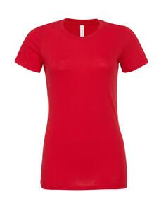 Bella+Canvas 6400 - Women's Relaxed Jersey Short Sleeve Tee Red