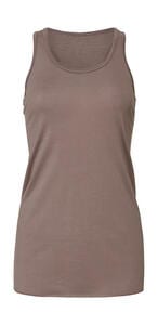 Bella+Canvas 8800 - Flowy Racerback Tank Top Pebble Brown