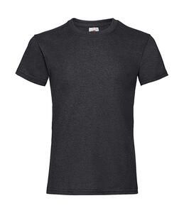 Fruit of the Loom 61-005-0 - Mädchen Valueweight T-Shirt Dark Heather Grey