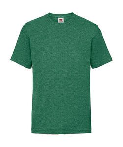 Fruit of the Loom 61-033-0 - Kinder Valueweight T-Shirt Heather Green