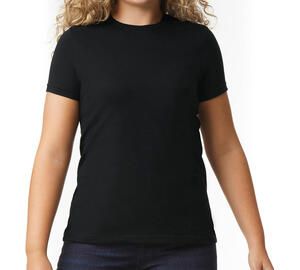 Gildan 67000L - Softstyle CVC Women's T-Shirt Pitch Black