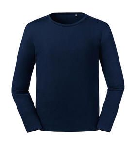 Russell Pure Organic 0R100M0 - Men's Pure Organic L/S Tee French Navy