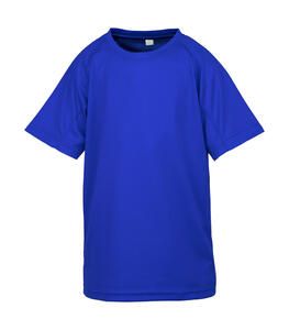 Spiro S287J - Junior Performance Aircool Tee Royal Blue