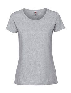 Fruit of the Loom 61-424-0 - Ladies' Iconic 195 Ringspun Premium T Heather Grey