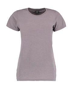 Kustom Kit KK754 - Women's Fashion Fit Superwash® 60º Tee Light Grey Marl