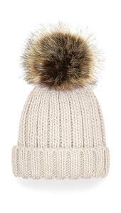 Beechfield B412a/B412b - Säuglings-/Junior -Pel -Pom -Pom -Chunky -Mütze