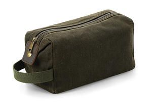 Quadra QD651 - Heritage Waxed Canvas Wash Bag