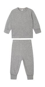 Babybugz BZ67 - Baby Pyjamas Heather Grey Melange