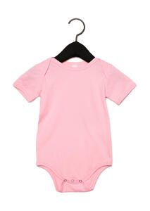 Bella+Canvas 100B - Baby Jersey Short Sleeve One Piece Rosa