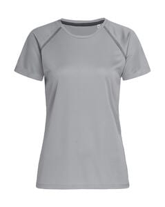 Stedman ST8130 - Active 140 Team Raglan Women Silver Grey