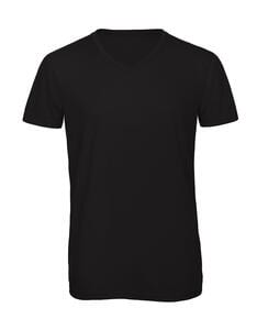 B&C TM057 - V Triblend/men T-Shirt Schwarz