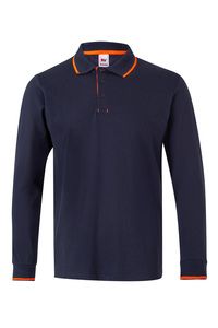 Velilla 105515 - LS TWO-TONE POLO