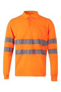 Velilla 174 - HV LS POLO Hi-Vis Orange