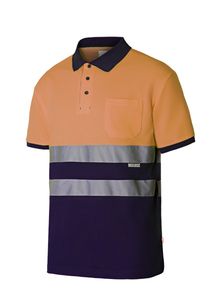 Velilla 305513 - HV SS TWO-TONE COTTON POLO