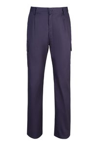 Velilla 343 - 100% COTTON TROUSERS Marine Blue