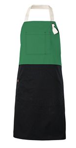 Velilla 404210B - TWO-TONE BIB APRON