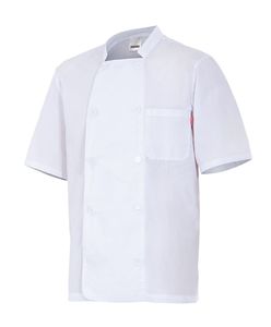 Velilla 405201 - SS POPLIN CHEF JACKET Weiß