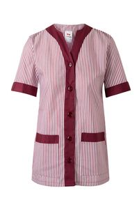 Velilla 579 - BUTTONS SCRUB TOP Kastanienbraun