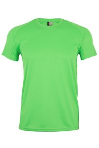 Mukua MK521V - KIDS' SS TECHNICAL T-SHIRT Lime Fluor