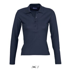 Sols 11317C - Damen Poloshirt Langarm Podium