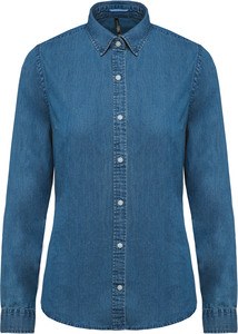 Kariban K509C - Damen Denimhemd