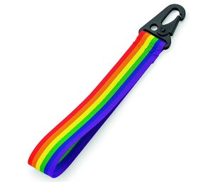 Bag Base BG1000 - Individualisierbarer Schlüsselclip Rainbow