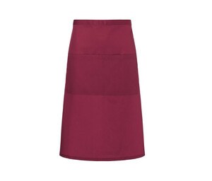 KARLOWSKY KYBSS3 - Classic and functional bistro apron Bordeaux