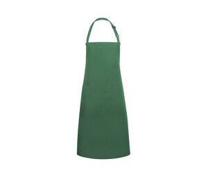 KARLOWSKY KYBLS5 - BIB APRON BASIC WITH BUCKLE AND POCKET Forest Green