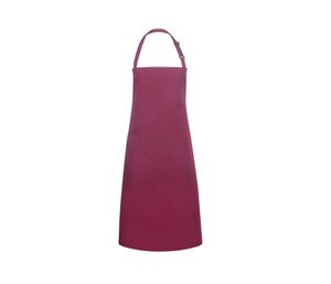 KARLOWSKY KYBLS5 - BIB APRON BASIC WITH BUCKLE AND POCKET Bordeaux