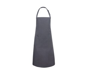 KARLOWSKY KYBLS5 - BIB APRON BASIC WITH BUCKLE AND POCKET Anthrazit