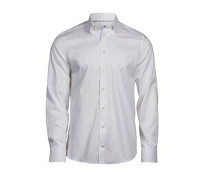 TEE JAYS TJ4024 - Fitted and stretch men's dress shirt Weiß