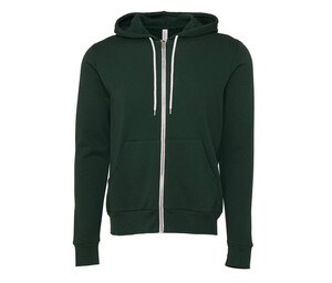 Bella+Canvas BE3739 - UNISEX ZIP-UP POLYCOTTON FLEECE HOODIE