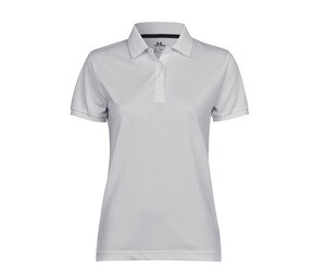 TEE JAYS TJ7001 - Women's recycled polyester polo shirt Weiß