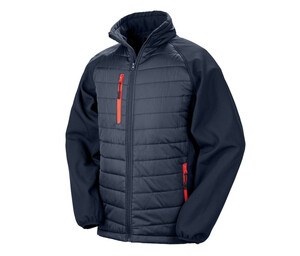 RESULT RS237 - Leichte Softshell-Jacke Navy / Red