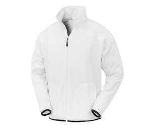 RESULT RS907X - RECYCLED MICROFLEECE JACKET Weiß