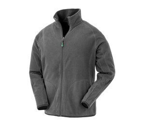 RESULT RS907X - RECYCLED MICROFLEECE JACKET Grau