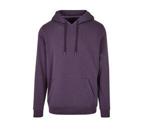 Build Your Brand BY011 - Schwerer Hoodie Purple Night