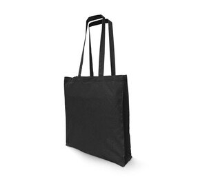 NEWGEN NG110 - RECYCLED TOTE BAG WITH GUSSET Schwarz