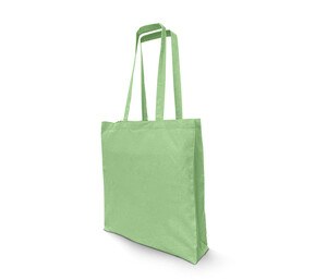 NEWGEN NG110 - RECYCLED TOTE BAG WITH GUSSET LIMETTE MELIERT
