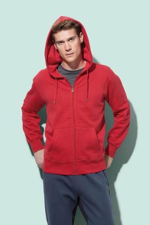 Stedman STE5610 - Kapuzen-Sweatjacke für Herren Active 