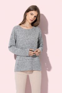 Stedman STE9180 - Langarm-Pullover für Damen KNIT