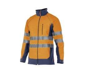 VELILLA V6001 - SOFTSHELL JACKE BICOLOR HOHE SICHTBARKEIT