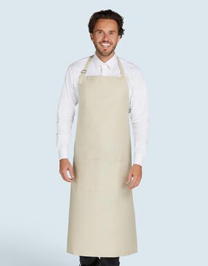 SG Accessories JG22P-REC - AMSTERDAM - Recycled Bib Apron with Pocket