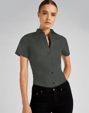 Kustom Kit KK241 - Womens Tailored Fit Poplin Shirt SSL