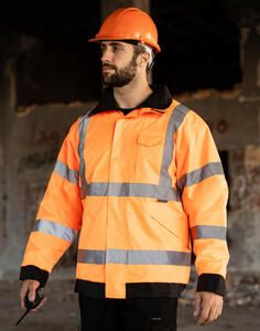 Korntex KXRLJ - Hi-Vis Rain Jacket Lite "Kaunas"