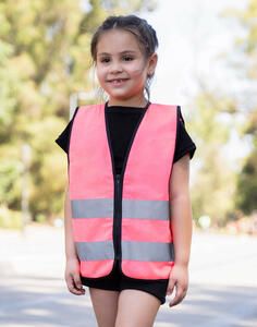 Korntex KWRX - Signal Zipper Vest for Kids "Aalborg"