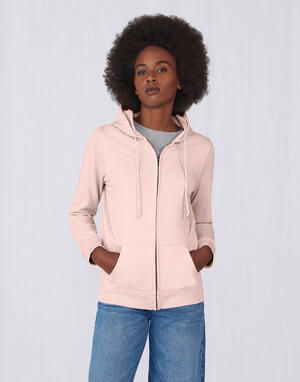 B&C WW36B - Organic Inspire Zipped Hood /women