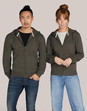 SG Signature SGS290 - Signature Tagless Hooded Full Zip Unisex