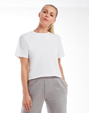 Mantis M198 - Womens Cropped Heavy T