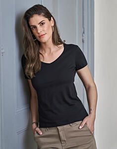 Tee Jays 5005 - Womens Luxury V-Neck Tee